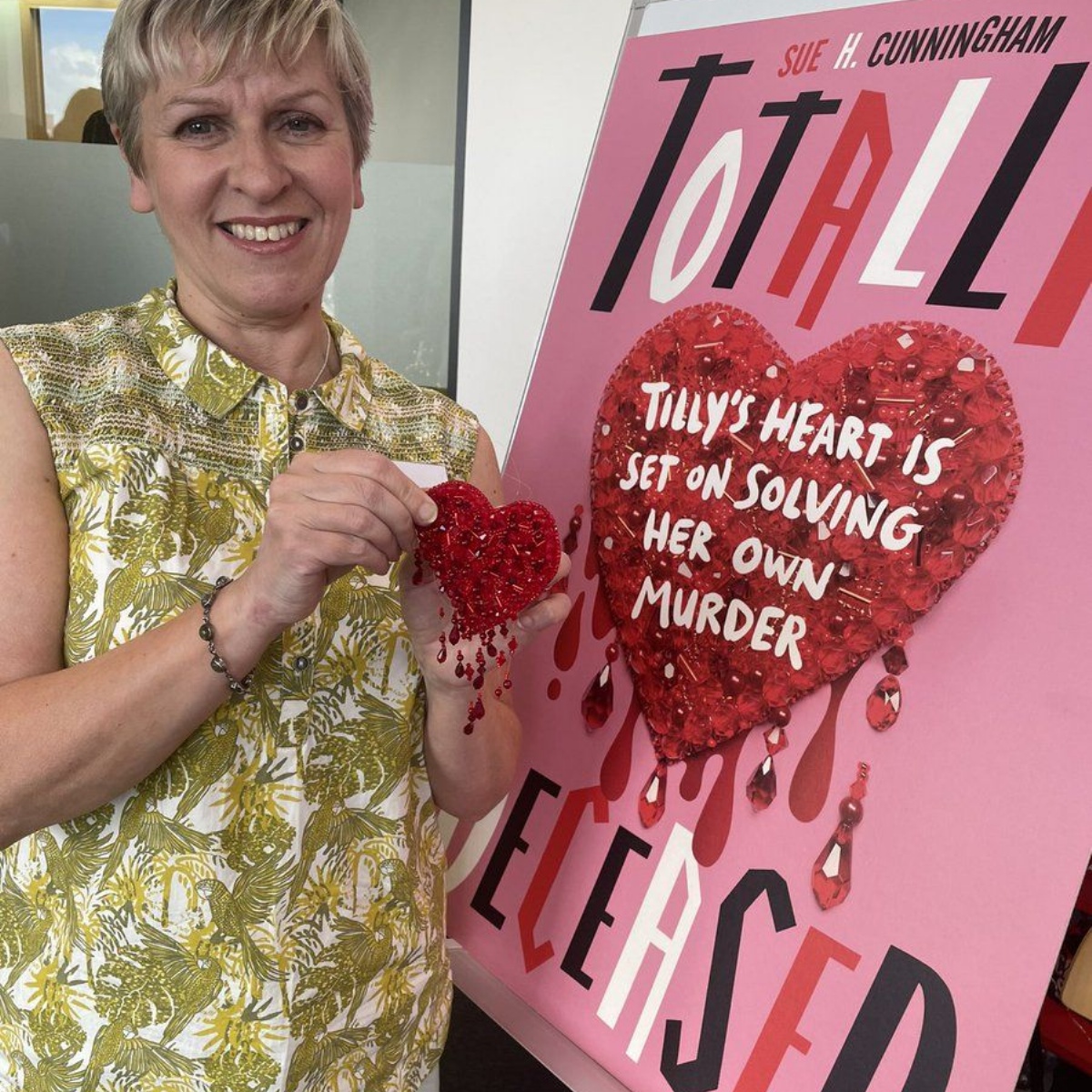 Urmston Grammar School save the date author visit on Halloween!